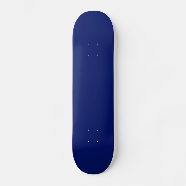 Solid Navy Blue Skateboard (Front)