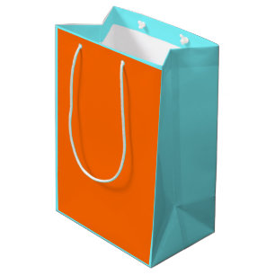 solid neon colours medium gift bag
