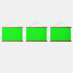 Solid neon green screen chroma key background 3 hanging tapestry
