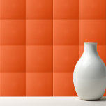 Solid neon orange tile<br><div class="desc">Solid color neon orange design.</div>