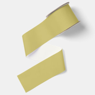 Solid Olive Grosgrain Ribbon