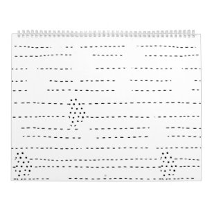 Solid, Onyx Calendar