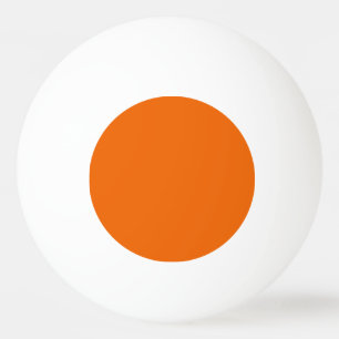 Solid Orange Colour   Hex# F06400 Ping Pong Ball
