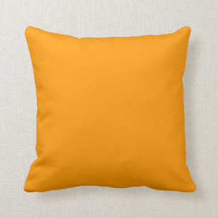Solid Orange Pillow