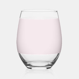 Solid Pale Blush Pink Glass