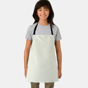 Solid Pale Butter Yellow Apron