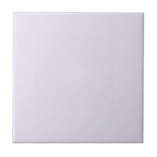 Solid Pale Lavender Purple Tile