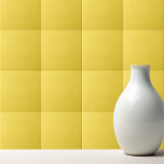 Solid pastel banana yellow tile<br><div class="desc">Solid pastel banana yellow design.</div>