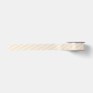 Solid Pastel Colour Stripes Professional Minimalis Satin Ribbon