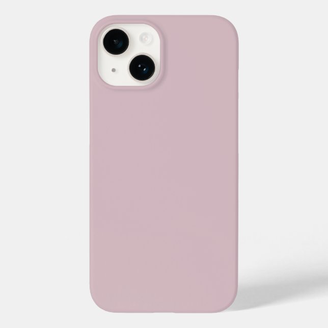 Solid Pastel Pink  Case-Mate iPhone Case (Back)