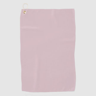 Solid Pastel Pink  Golf Towel