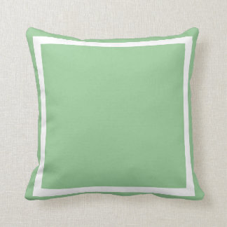 solid pastel seafoam  green blue plain pillow