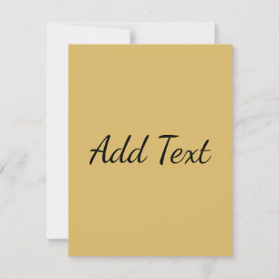 Solid Peach Card