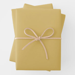 Solid Peach Wrapping Paper Sheet