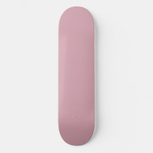 Solid, Plain Quartz Blush  Skateboard