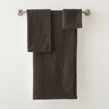 Solid, Plain Walnut Brown,