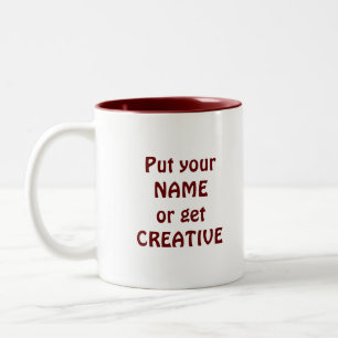 Solid Pride - Gay Pride Flag Closeup Two-Tone Coffee Mug