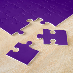 Solid Purple Jigsaw Puzzle