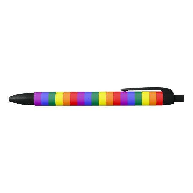 Solid Rainbow Stripe Pen H (Top)