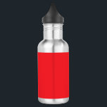 Solid Red Background  532 Ml Water Bottle<br><div class="desc">Bold solid red background with minimalist texture – perfect for creative projects, prints, and product design. Make a striking visual impact with this solid red background design. Featuring a clean, bold minimalist colour texture, this high-quality red tone delivers an eye-catching foundation for countless products—from apparel and tech accessories to home...</div>
