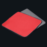 Solid Red Background  Laptop Sleeve<br><div class="desc">Bold solid red background with minimalist texture – perfect for creative projects, prints, and product design. Make a striking visual impact with this solid red background design. Featuring a clean, bold minimalist colour texture, this high-quality red tone delivers an eye-catching foundation for countless products—from apparel and tech accessories to home...</div>