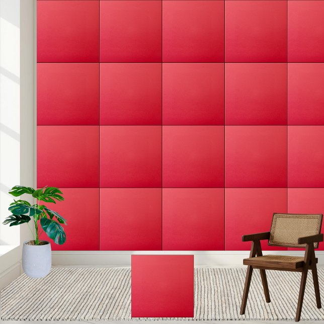 Solid Red Ceramic Tile (Solid Red Ceramic Tile)
