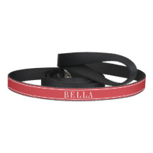 Solid Red Colour with Personalised Name