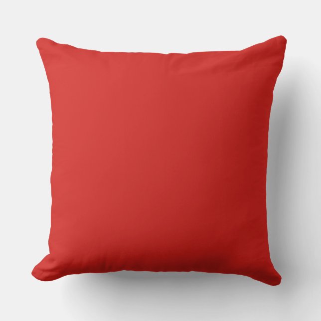 Solid Red Cushion (Front)