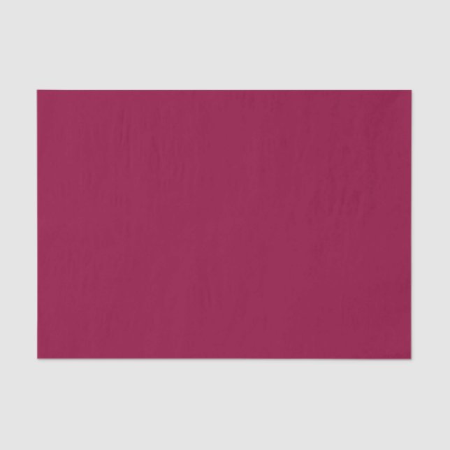 Solid Red Wine Tissue Paper (Front)