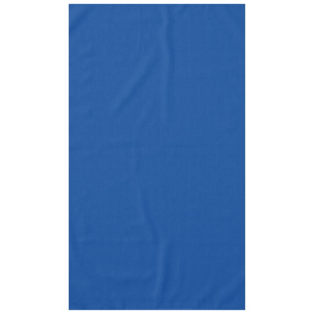 Solid Royal Blue Tablecloth (Front)