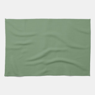 Solid Sage Green Kitchen Towel