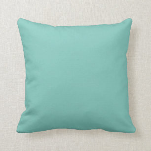 Solid Seaform Green Colour Accent Pillow