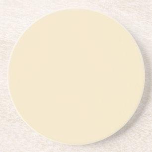 Solid Series---Ecru or Brown coaster