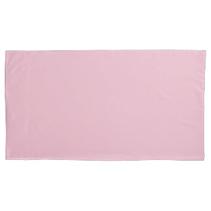 Solid Soft Blush Pink Pillowcase