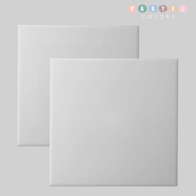Solid Soft Light Pastel Steel Grey Colour Tile (Solid Soft Light Pastel Steel Grey Color Ceramic Tile)