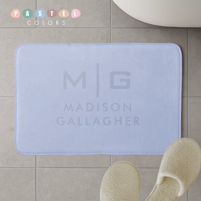 Solid Soft Sky Light Pastel Baby Blue Colour  Bath Mat (Solid Soft Sky Light Pastel Baby Blue Color Bath Mat
)