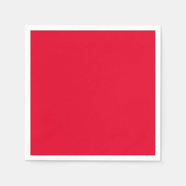 Solid Spanish Red Colour Tone Napkin (Front)