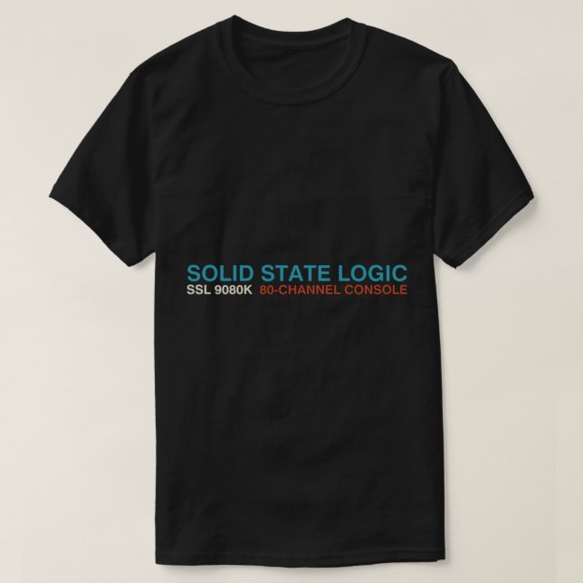 Solid state logic colourful Essential T-Shirt (Design Front)