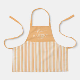 Solid Stripes Editable Colour Custom Kid Apron