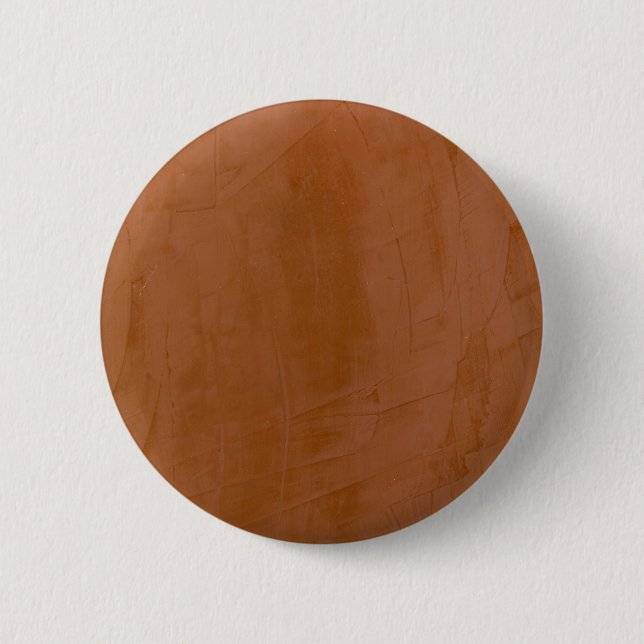 Solid Tangerine 6 Cm Round Badge (Front)