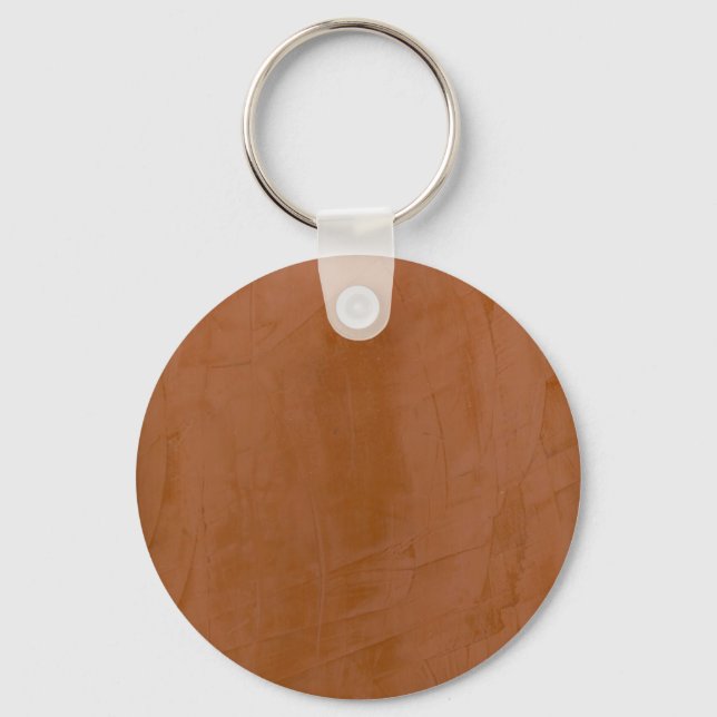 Solid Tangerine Key Ring (Front)