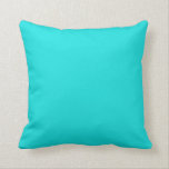 Solid teal blue plain decorative colour cushion<br><div class="desc">Custom Template For Throw Pillow 20" x 20" - Customised Pillows. Personalise with your own name, pattern, design, quote, monogram, or photograph. Use our cool templates, artwork, photos, graphics, and illustrations, then add names, text, quotes, and monograms to create your own throw pillow. Click the "Customise it!" button to make...</div>