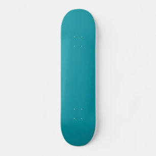 Solid Teal Green Skateboard