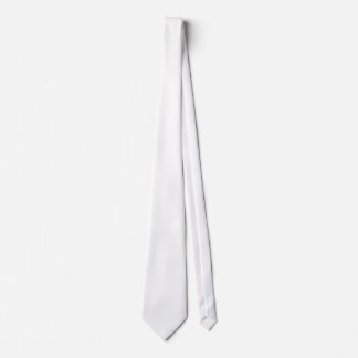 Solid Tie - White