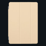 Solid vanilla cream light beige iPad pro cover<br><div class="desc">Trendy simple design in vanilla cream light beige solid color.</div>