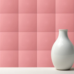 Solid  Watermelon colour plain pink Tile