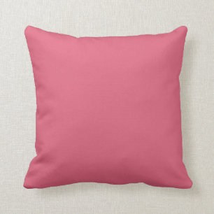 Solid Watermelon Pink Pop of Colour Cushion