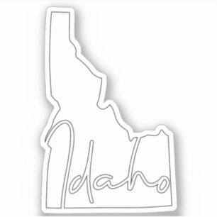 Solid White Idaho State