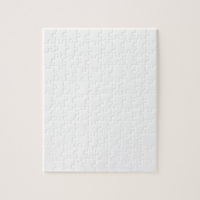 Solid WHITE Puzzle - HARDEST IN THE WORLD (Vertical)