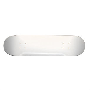 Solid White Skateboard